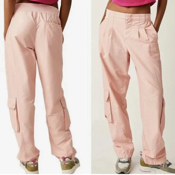 Free People Movement Mesmerize Me Cargo Pant – Sunkissed – Size Small - Picture 1 of 13